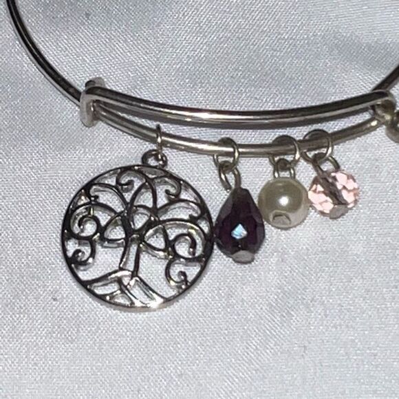 Tree of Life Charm Dangle Bracelet‎ - Picture 6 of 6